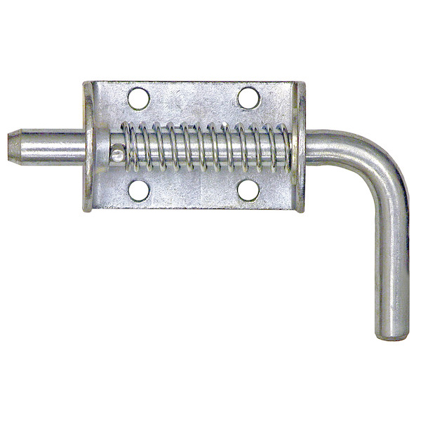 Buyers B2595SH - 1/2 Inch Zinc Plated Spring Latch Assembly With Short Handle (1.75 In x 5.19 In)