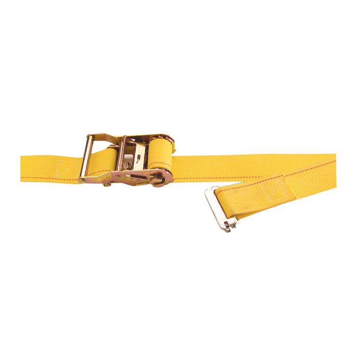 KINEDYNE 641202 - 2" x 12' Logistic Strap (With 811 Ratchet Buckle & 43020-1 Fitting)