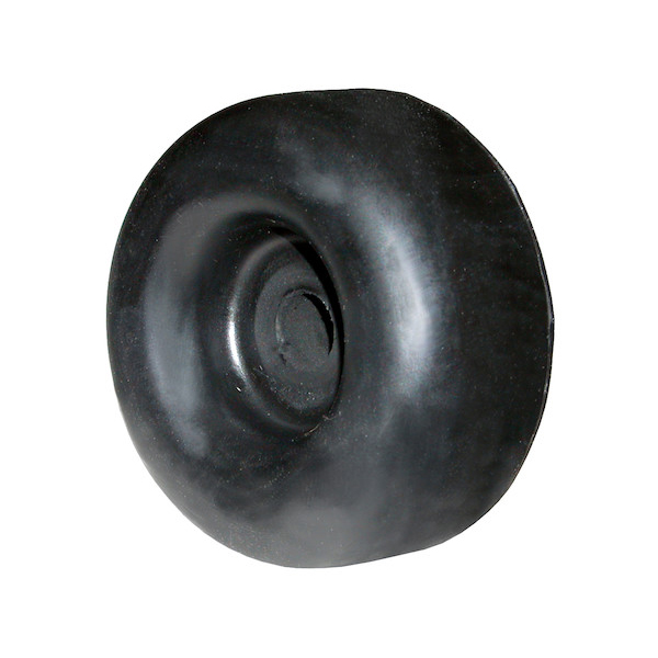 Buyers B1001 - Round Black Rubber Bumper (2-1/2 Diameter x 1 In)