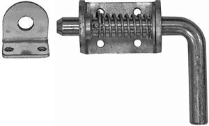Buyers B2596LKBSS - 3/4 Inch Stainless Steel Spring Latch Assembly with Keeper