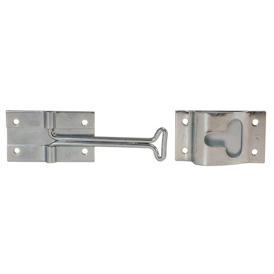Buyers DH500 - 4 Inch Zinc-Plated Hook And Keeper Door Holder