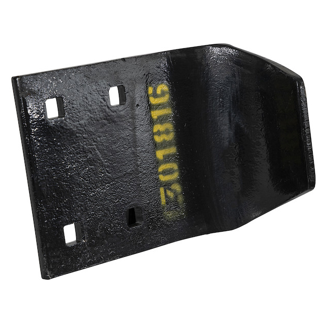 Buyers 1301816 - SAM Universal Curb Guard (1/2 x 8 x 10 Inches) Highway Punch Plate Pattern