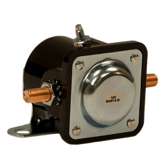 Buyers 1306070 - 12 Volt Plastic Case Insulated Solenoid Intermittent Duty +12V To Activate