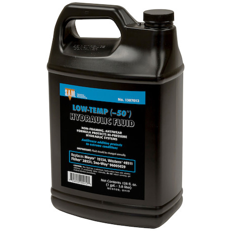 Buyers 1307014 - SAM Low-Temperature Blue Hydraulic Fluid (Four 1 Gallon Bottles) Full Case