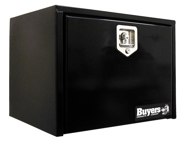 Black Steel Underbody Truck Tool Box with T-Latch Series