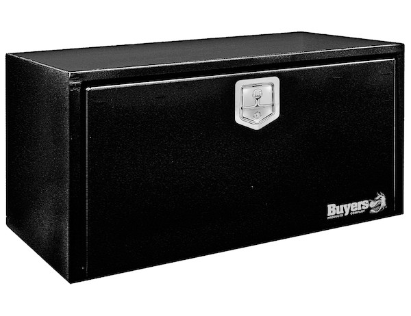 Buyers 1702303 - Black Steel Underbody Truck Box (18 In x 18 In x 30 In)