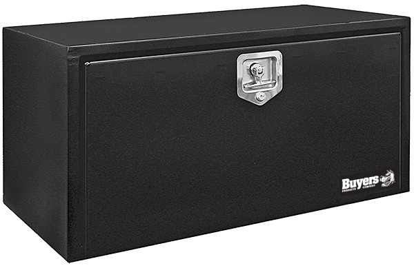 Buyers 1702305 - Black Steel Underbody Truck Box (18 In x 18 In x 36 In)