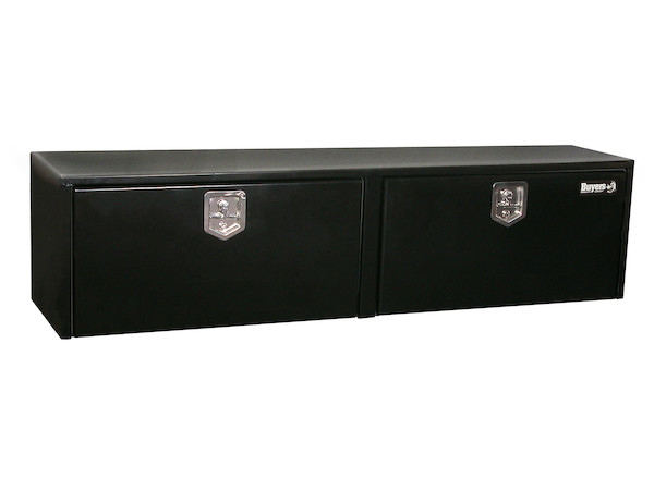 Buyers 1702325 - Black Steel Underbody Truck Box (18 In x 18 In x 72 In)