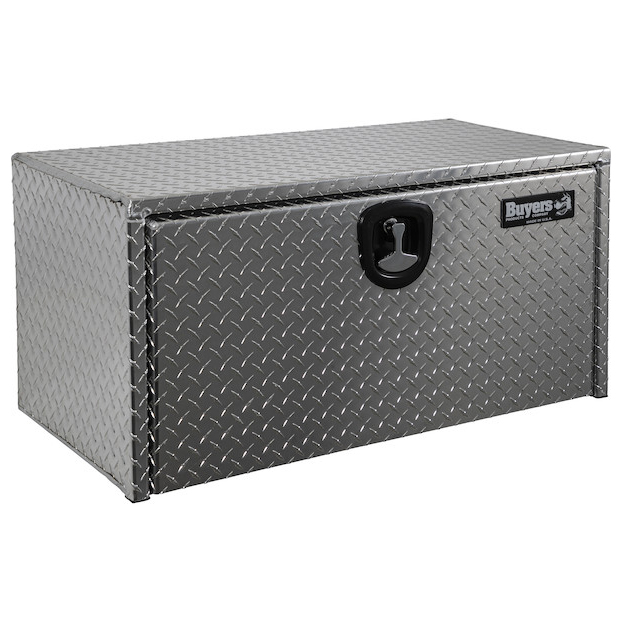 Buyers 1705116 - Diamond Tread Aluminum Underbody Truck Box (18 x 24 x 30 Inches)