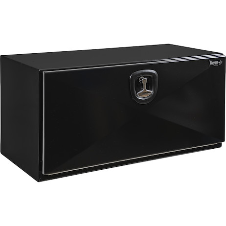 Buyers 1752800 - Pro Series Black Steel Underbody Truck Box (18 x 18 x 24 Inches)