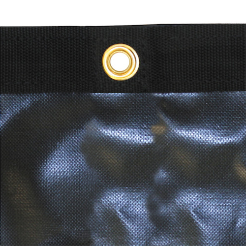 Buyers 3011351 - Solid Heavy-Duty Black Tarp (7 x 18 Feet)