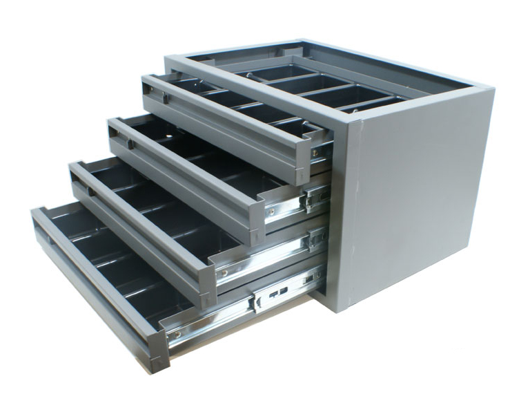 Kargo Master 40090 - Steel 4-Drawer Cabinet (20 Inch x 12 Inch x 13.5 Inch)