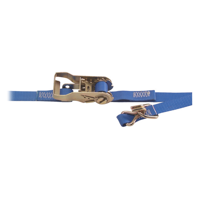 711681/45PK Kinedyne 1 x 16 Utility Cargo Ratchet Strap with Wire Hook and Floating D-Ring 
