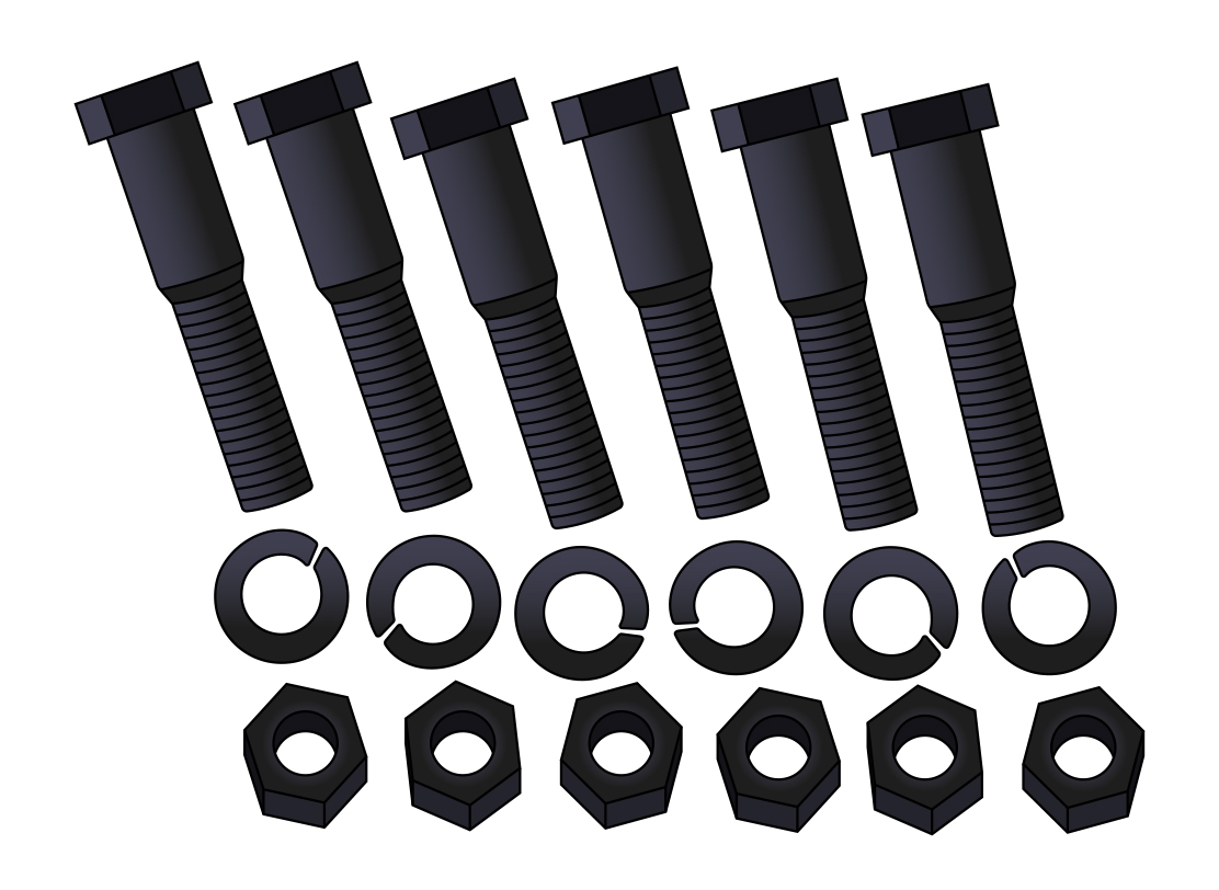 Buyers 8620 - Swivel Type Pintle Hook Mounting Kit