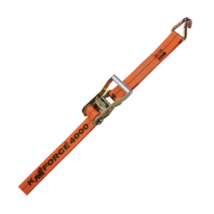 Kinedyne 4 x 30' K-FORCE Flat Hook Winch Strap