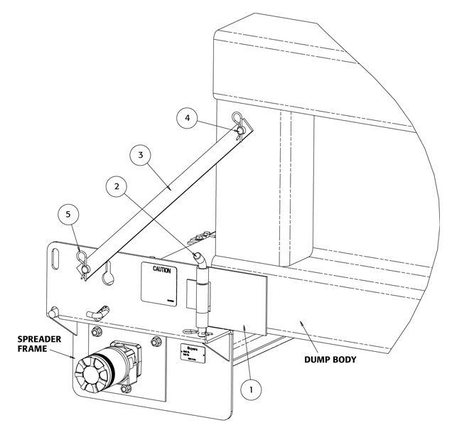 92430SSA Mounting Hardware Diagram