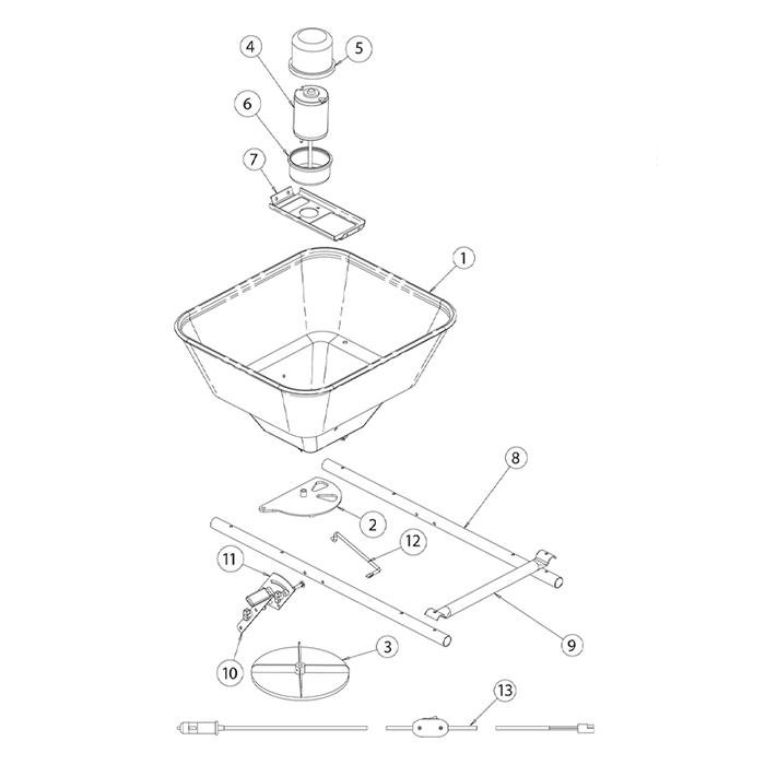 SaltDogg ATVS100 Diagram