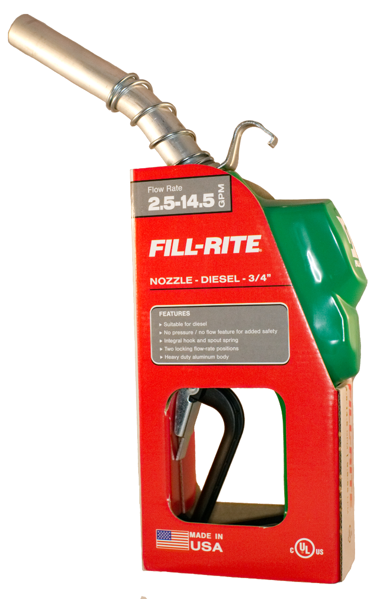 Fill-Rite N075DAU10 3/4" Automatic Fuel Nozzle 