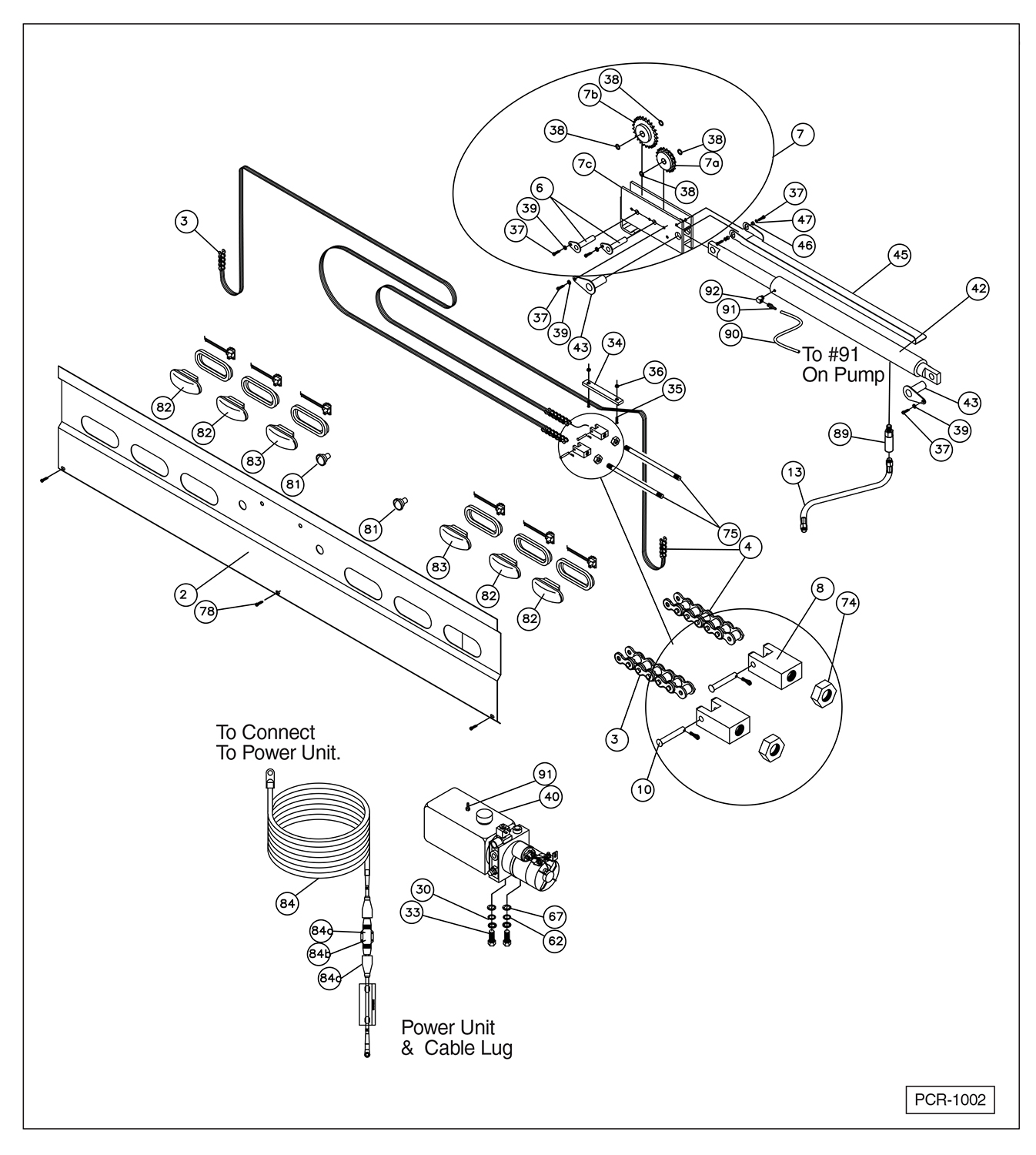 Anthony PCR-GB Bumper Assembly Diagram