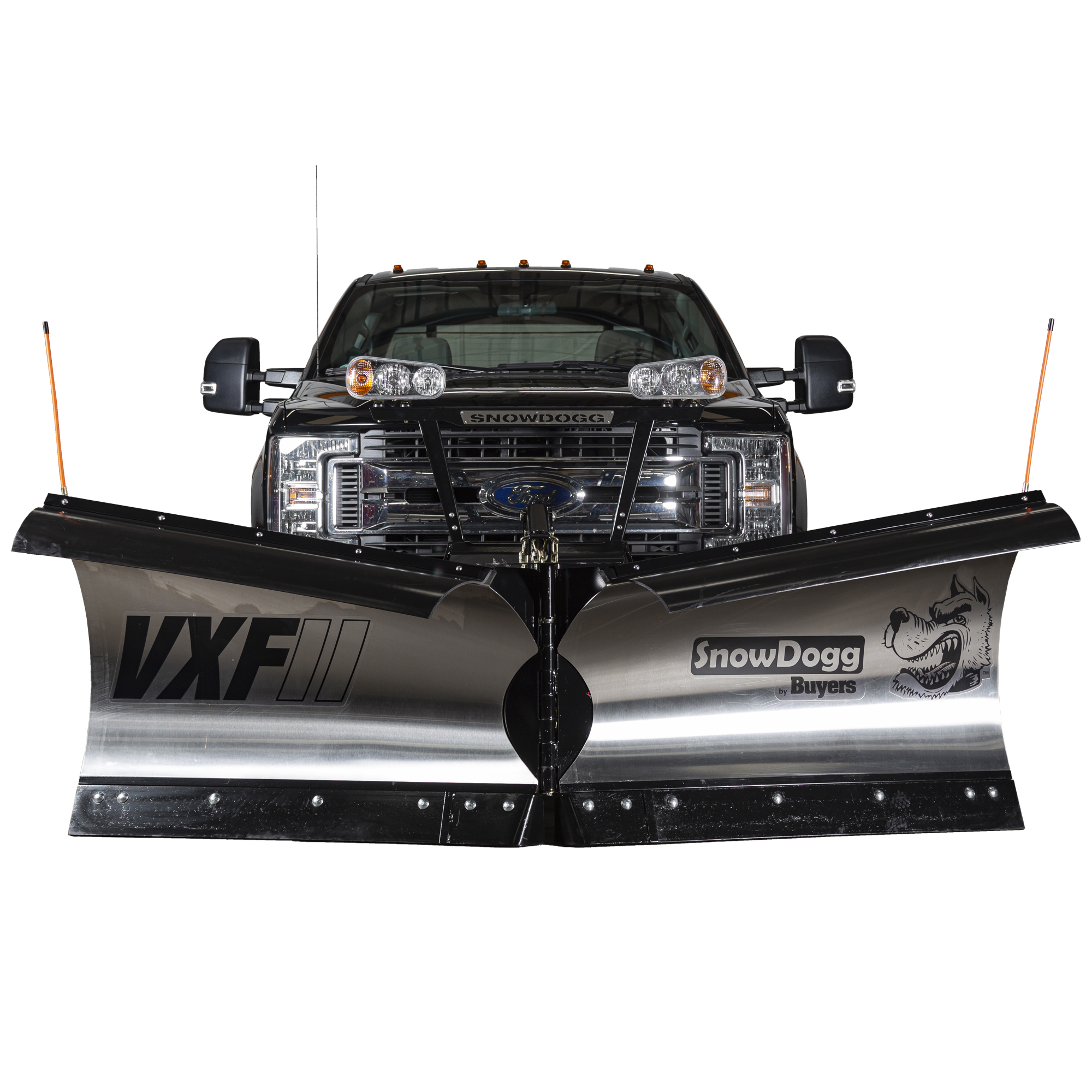 SnowDogg VXF85II 8-1/2 Foot V-Blade Snow Plow With RapidLink From ITEParts