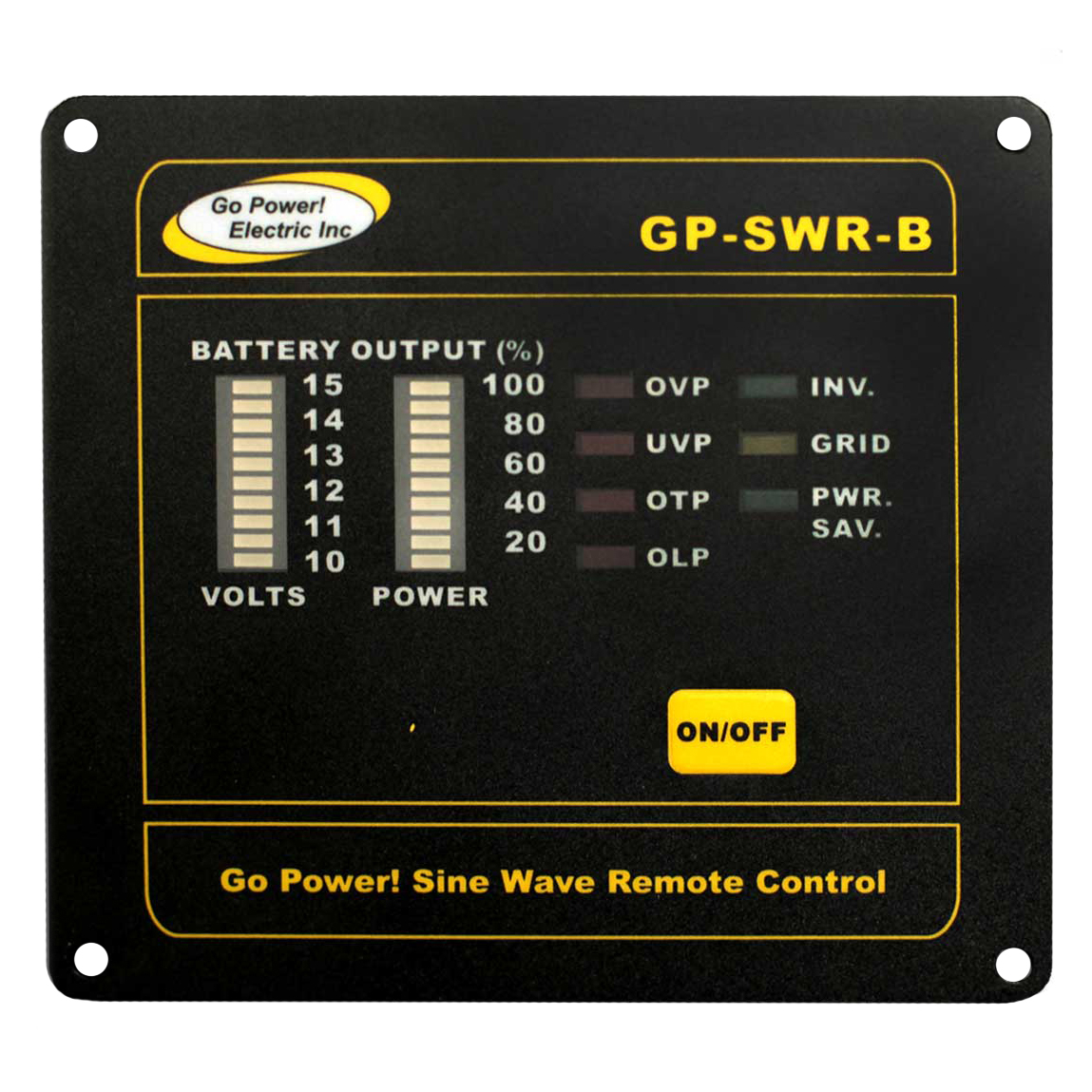 VMAC A500186 - Power Inverter Remote Control Panel