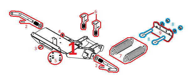 ATV Power-V XT Coupler Assembly Diagram