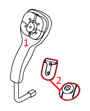 ATV Power-V XT Controller Handle Diagram