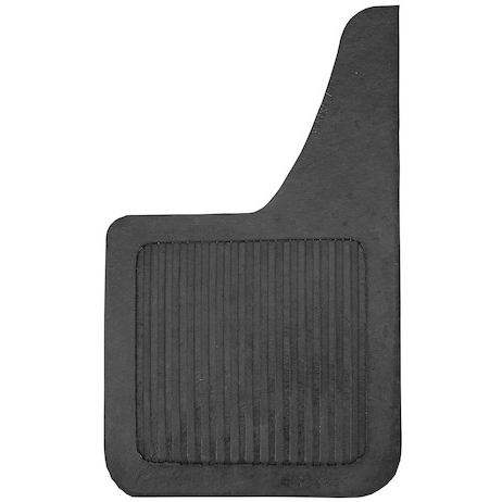 Buyers B1018LSP - Teardrop Style Heavy Duty Black Rubber Mudflaps (10 In x 18 In)