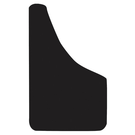 Buyers B1018PPB - Thermo Flex Fender Guard Black Mudflaps (10 In x 18 In)