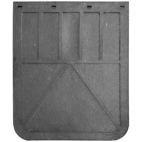 Buyers B2024LSP - Heavy Duty Black Rubber Mudflaps (20 In x 24 In)