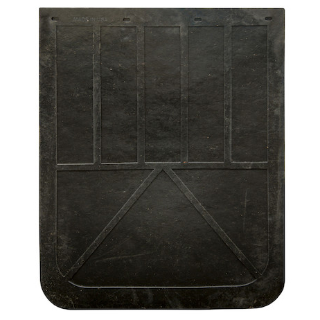Buyers B30LP - Heavy Duty Black Rubber Mudflaps (24 In x 30 In)