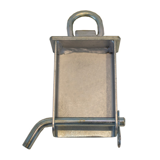 Buyers B32SPZ - Zinc-Plated Stake Pocket 3/8 Inch Forged D-Ring