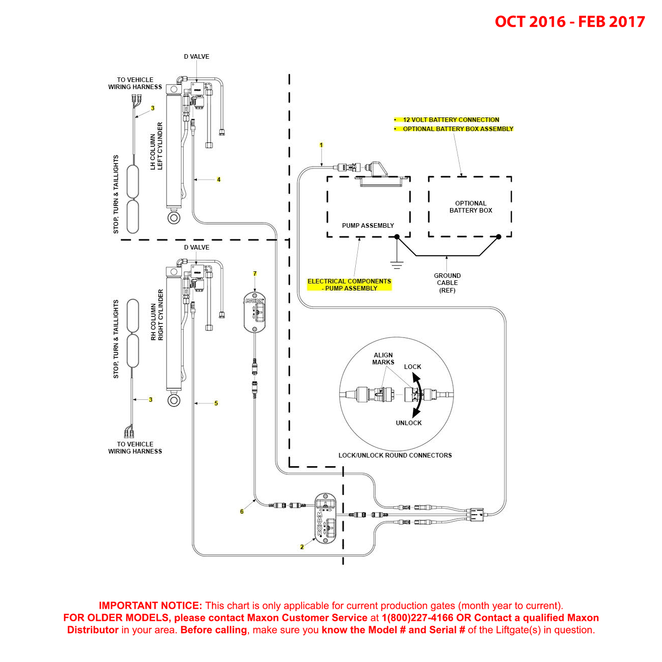 Maxon BMR-CS (Oct 2016 - Feb 2017) MTE Hydraulics Electrical Systems Diagram