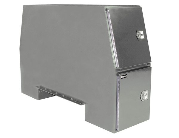 Buyers BP855524P - Primed Steel Backpack Truck Box with 9.1 Inch Offset Floor (55 In x 24 In x 85 In)