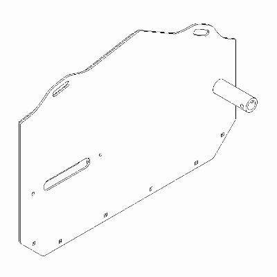 BOSS BXP16775-01 - Passenger Side Box Plow Wing (Wing Only)