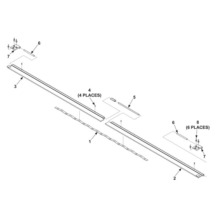 Maxon GPC (Oct 2012 - Nov 2018) Aluminum Cartstop Diagram