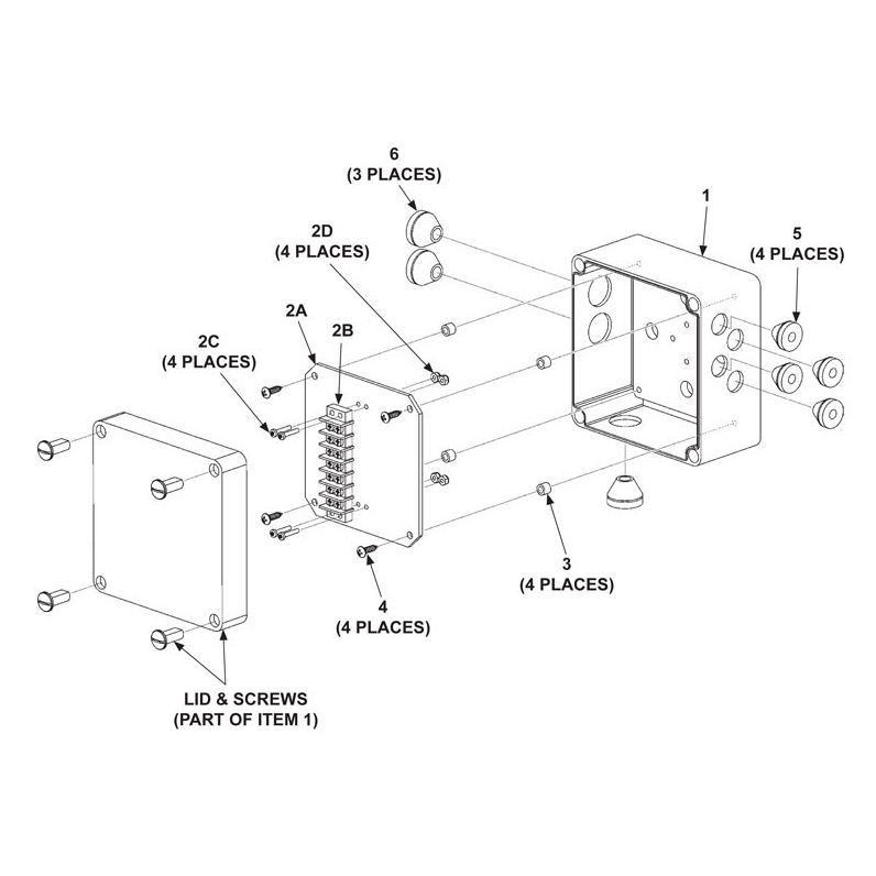 Maxon GPC (Oct 2012 - Nov 2018) Electrical Junction Box Diagram