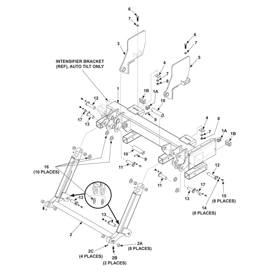 Maxon GPC (Oct 2012 - Nov 2018) GPC-22/33 Main Assembly Diagram
