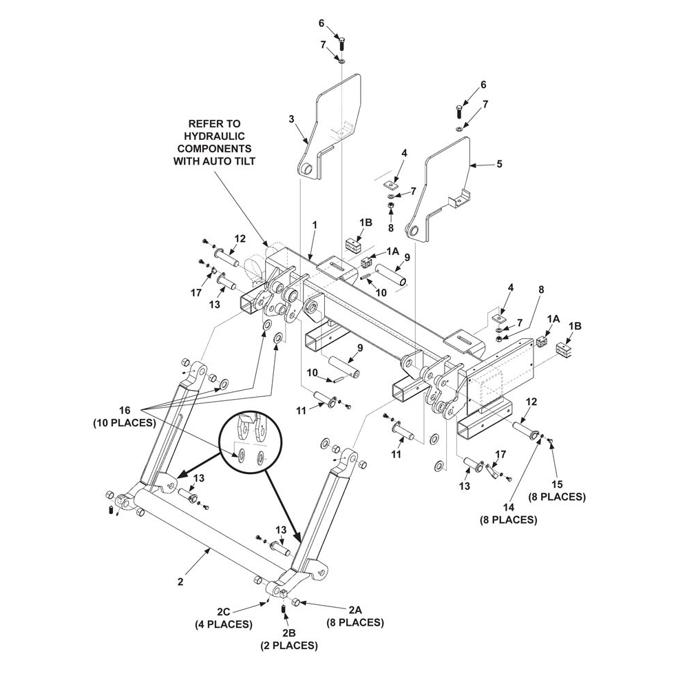 Maxon GPC (Oct 2012 - Nov 2018) GPC-44 Main Assembly Diagram