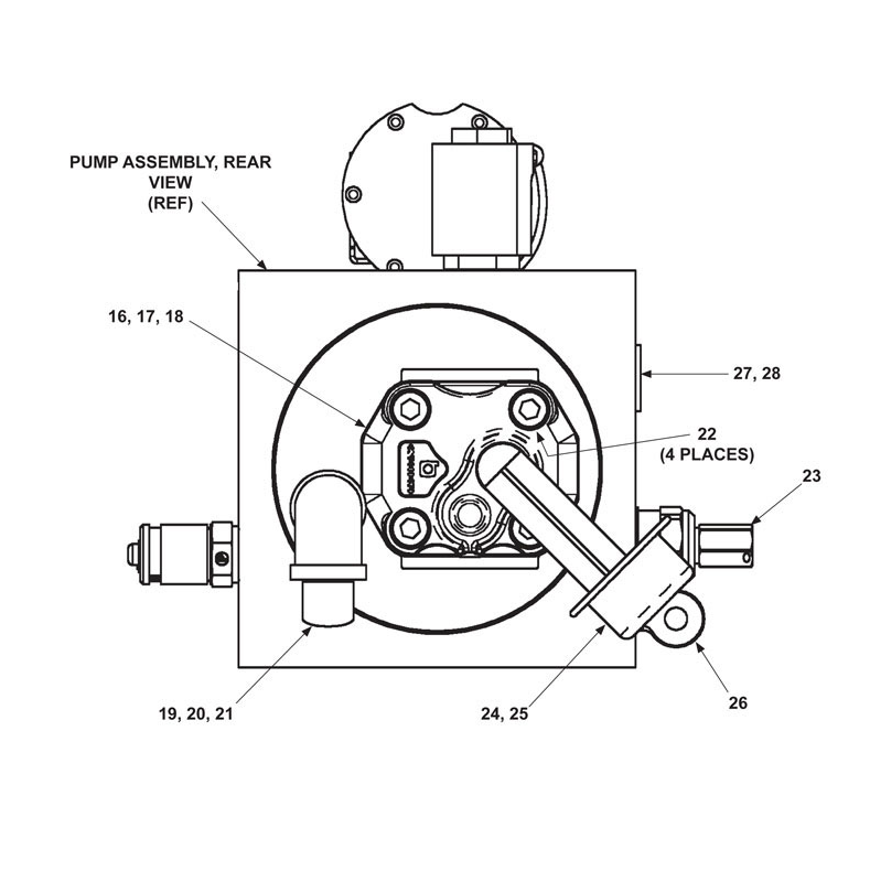 Maxon GPC (Oct 2012 - Nov 2018) Pump Assembly Diagram (2 OF 2)