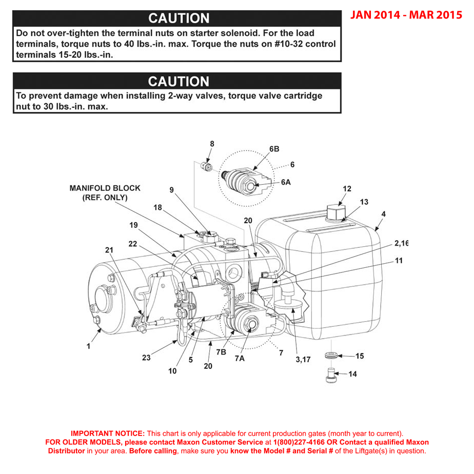 Maxon GPT (Jan 2014 - Mar 2015) 12VDC Power Unit Diagram