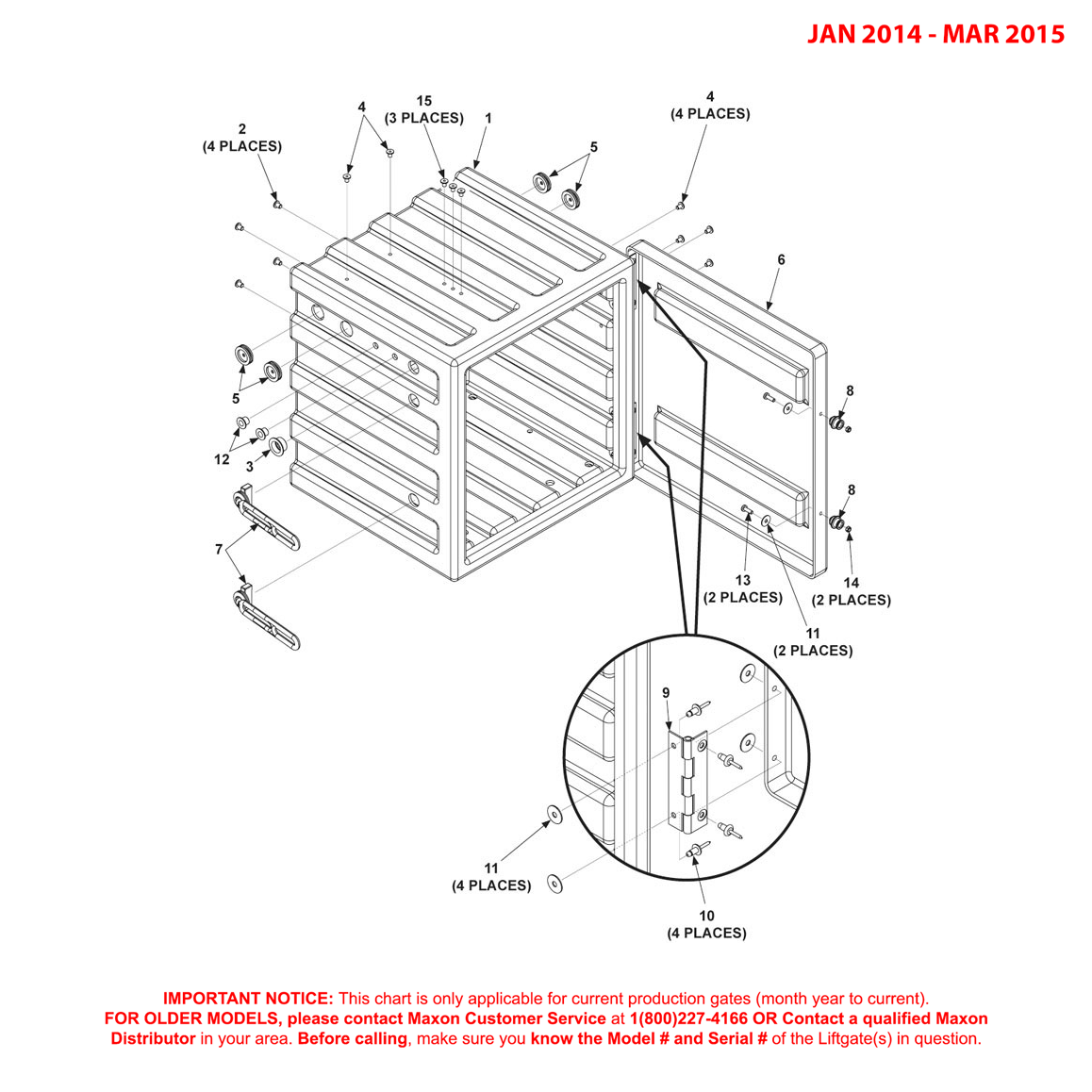 Maxon GPT (Jan 2014 - Mar 2015) Optional Battery Box Diagram