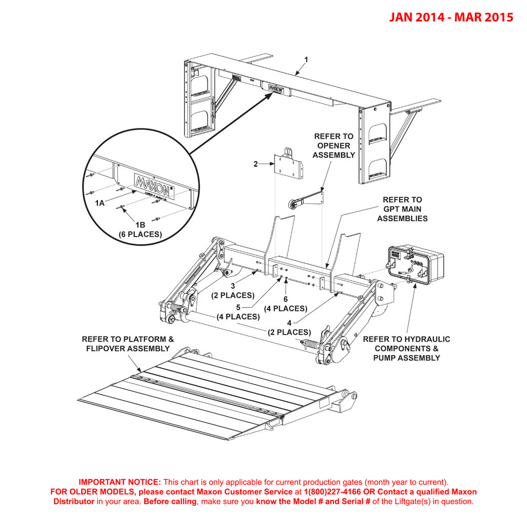 Maxon GPT-4 And GPT-5 (Jan 2014 - Mar 2015) Final Assembly Diagram