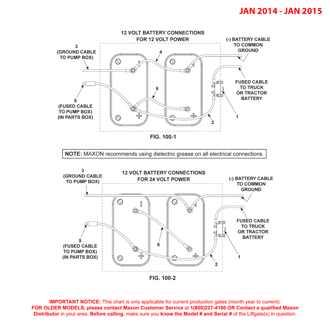 Maxon GPTWR (Jan 2014 - Jan 2015) Optional Battery Box Electrical Components Diagram