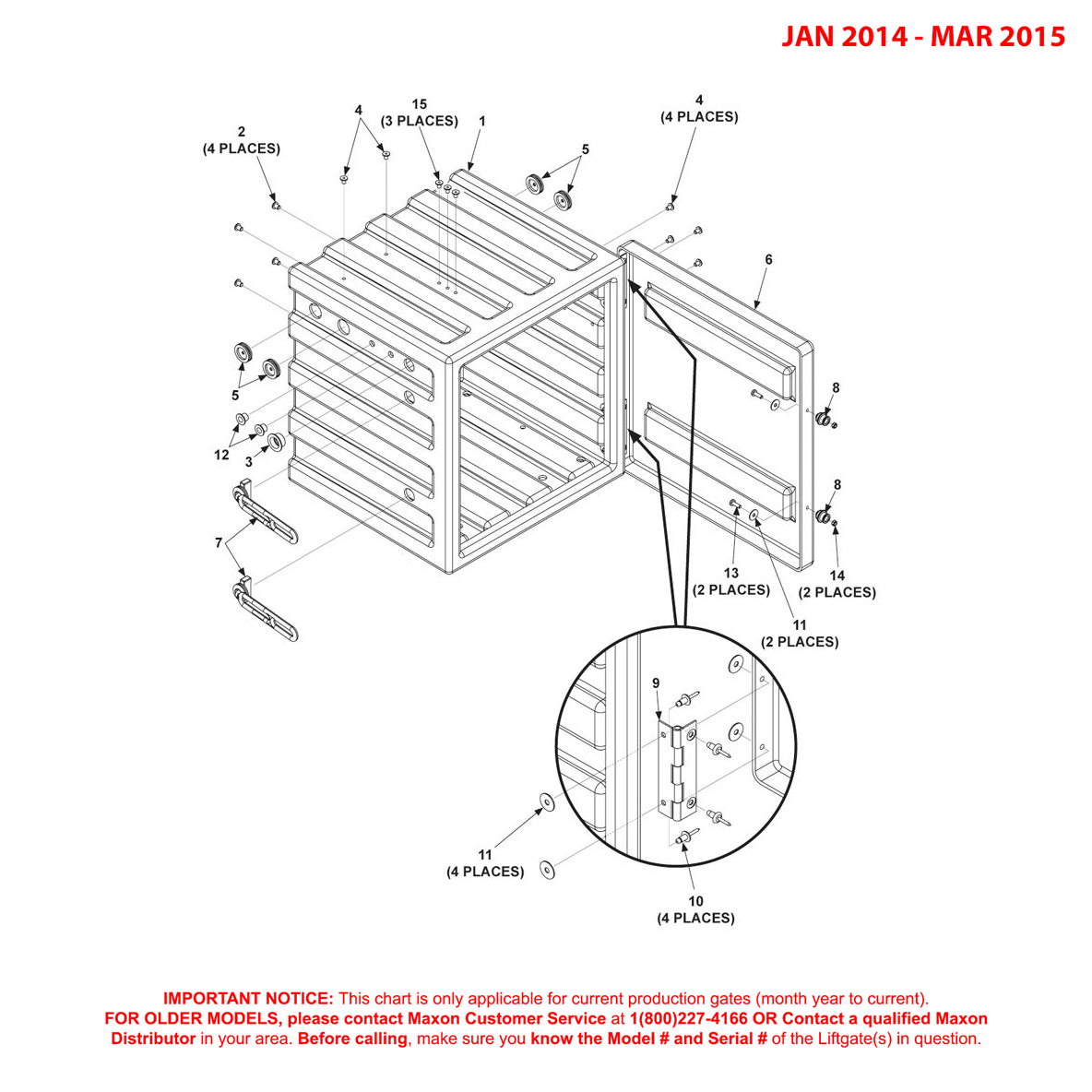 Maxon GPTWR (Jan 2014 - Mar 2015) Optional Battery Box Diagram