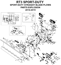 Diagram 1 - Boss RT3 Sport-Duty Parts