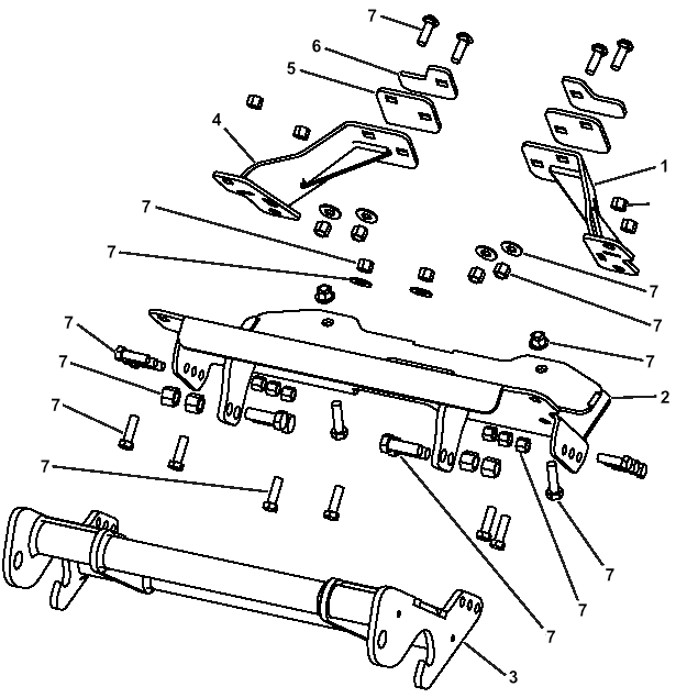 BOSS LTA12380 - Undercarriage Parts Diagram