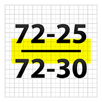 72-25 And 72-30 Diagrams