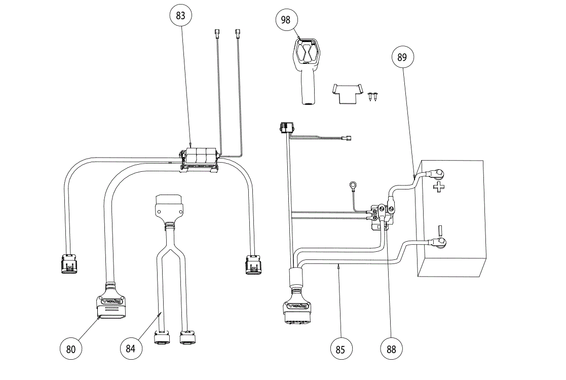 Buyers SnowDogg - MD75 Snowplow Diagram - Shop ITEParts.com boss snow plow wiring harness diagram 