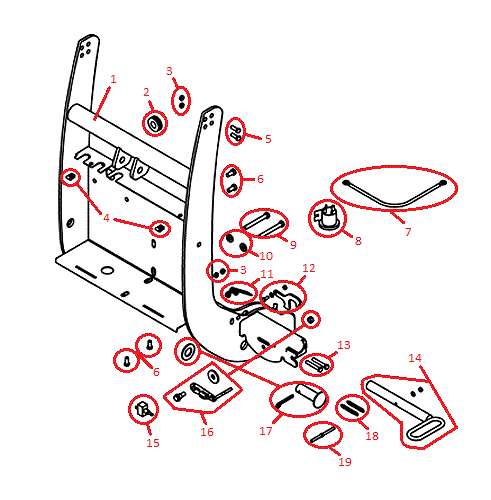 Power-V DXT Coupler Assembly Diagram